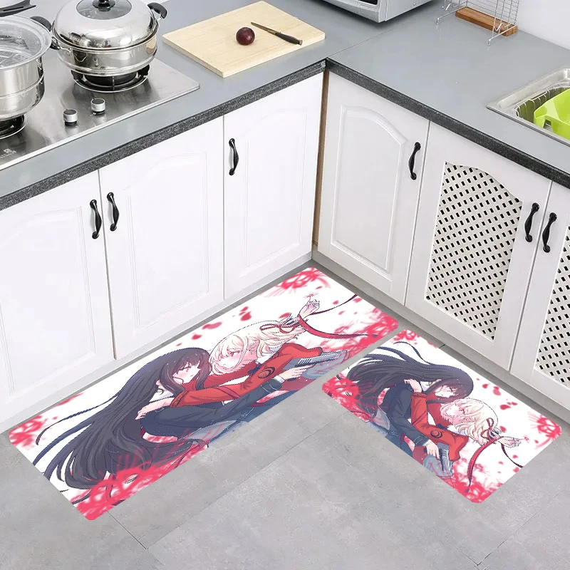 

Home Anime L-Lycoris Recoil Carpets Balcony Floor Mat Room Rugs Doormat Entrance Door Kitchen Carpet Foot Rug Mats Bathroom Bath