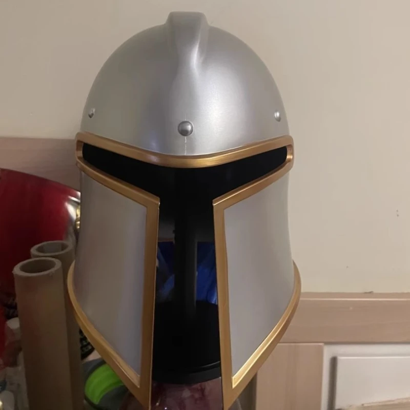 

Cosplay Props Warcraft Movie Alliance Stormwind City Soldier Soldier Helmet Halloween 1:1 Movie Peripheral Model Gift
