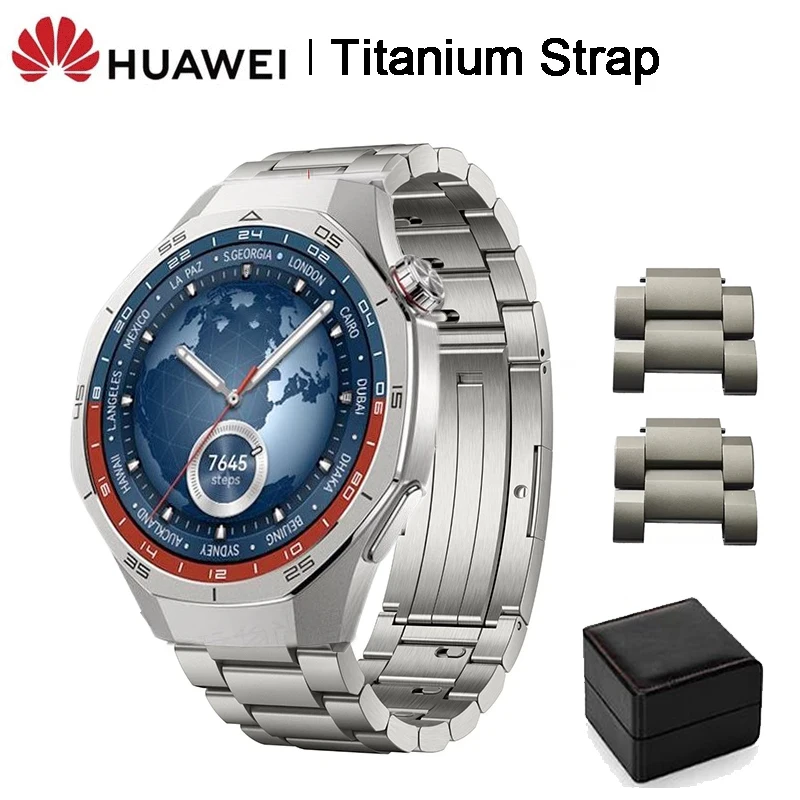 Huawei 100% Original Titanium Strap for HUAWEI WATCH 3pro New /22mm Watchband for Huawei GT5 Pro 46mm Wristband