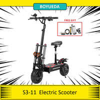 BOYUEDA S3-11 Electric Scooter, 2*3000W Motor, 60V 38AH Battery, 11\