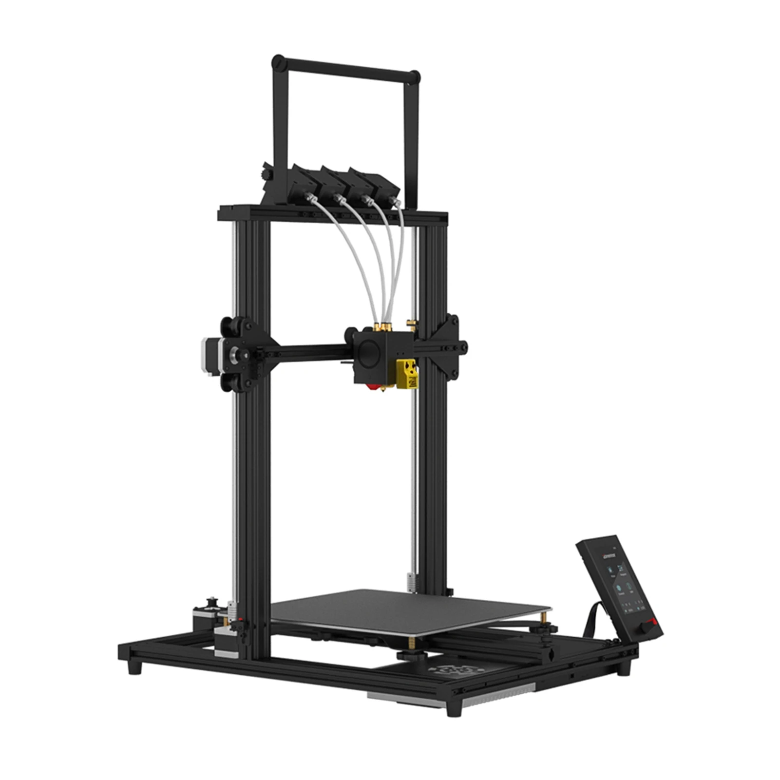 Z8PM4 PRO Printer 3D 300X300X400Mm 4 In 1 Out Extruder Pencetakan Warna Campuran Printer 3D Akurasi Tinggi dengan LCD TFT 4,3in