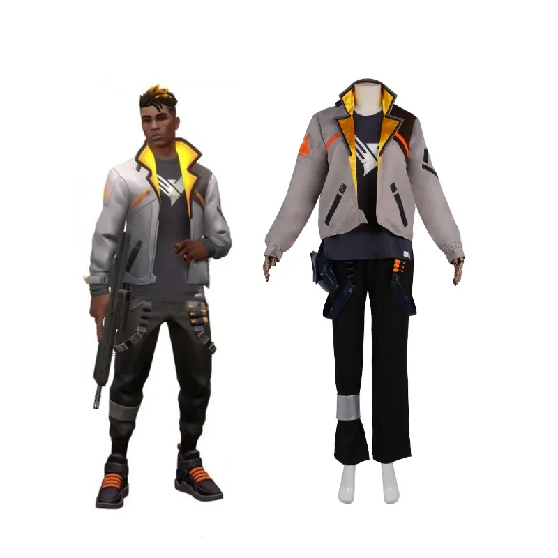 

FC6Game Valorant Phoenix Cosplay Costume Cos Halloween Christmas Carnival Party Uniform Costom Made Any Sizes@FC8！