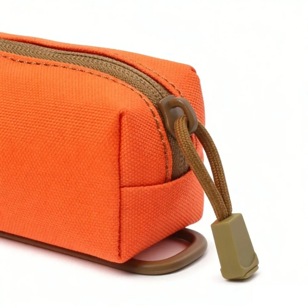 Hanging Bag Portable Waist Pack Wear-Resistant Oxford Fabric Coin Purse Zipper Closure Mini Size Tool Kit Backpack Attachmen