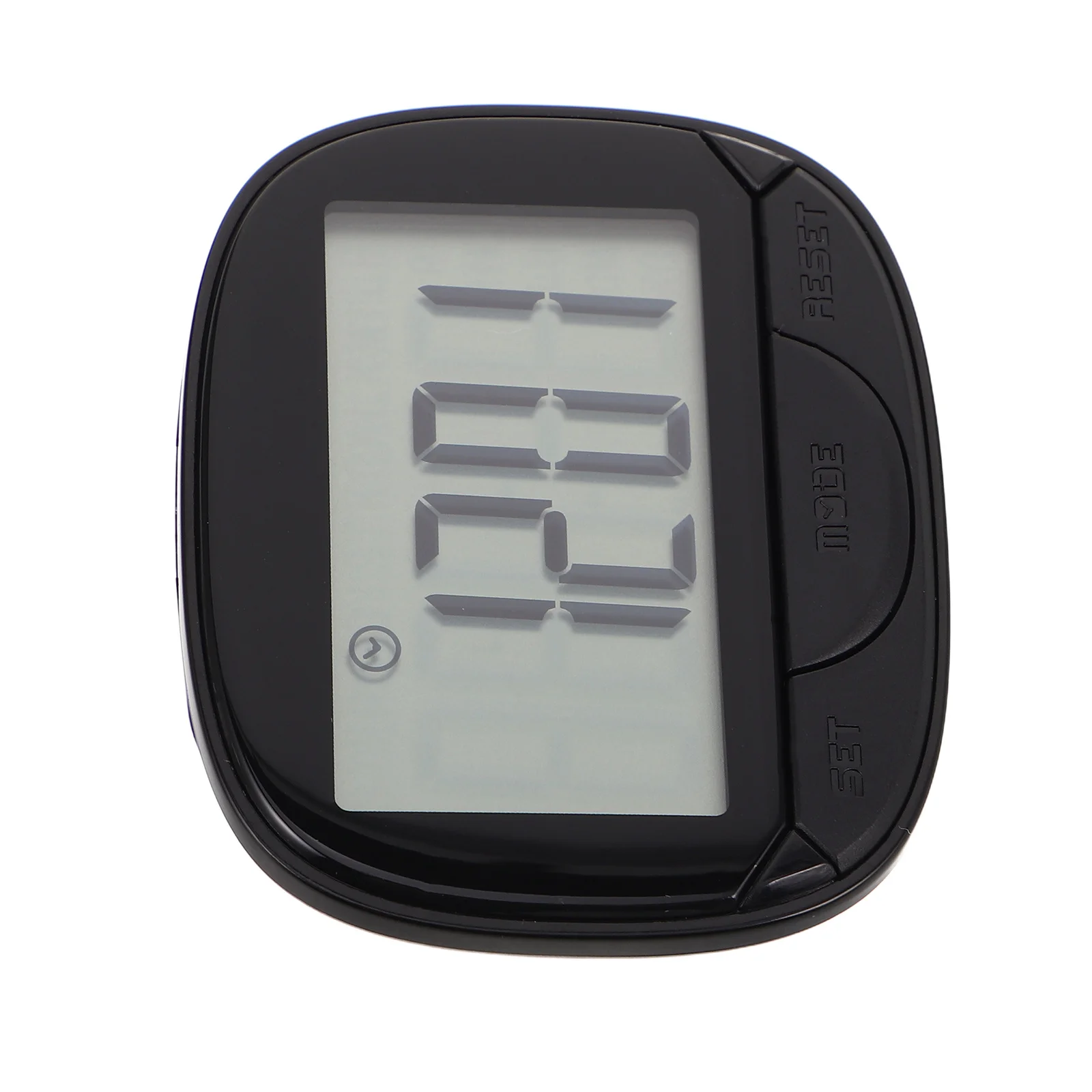 

Clip on Pedometer for Walking Simple Design Black Digital LCD Step Counter Track Steps Accurate Pedometer Fitness Tracker