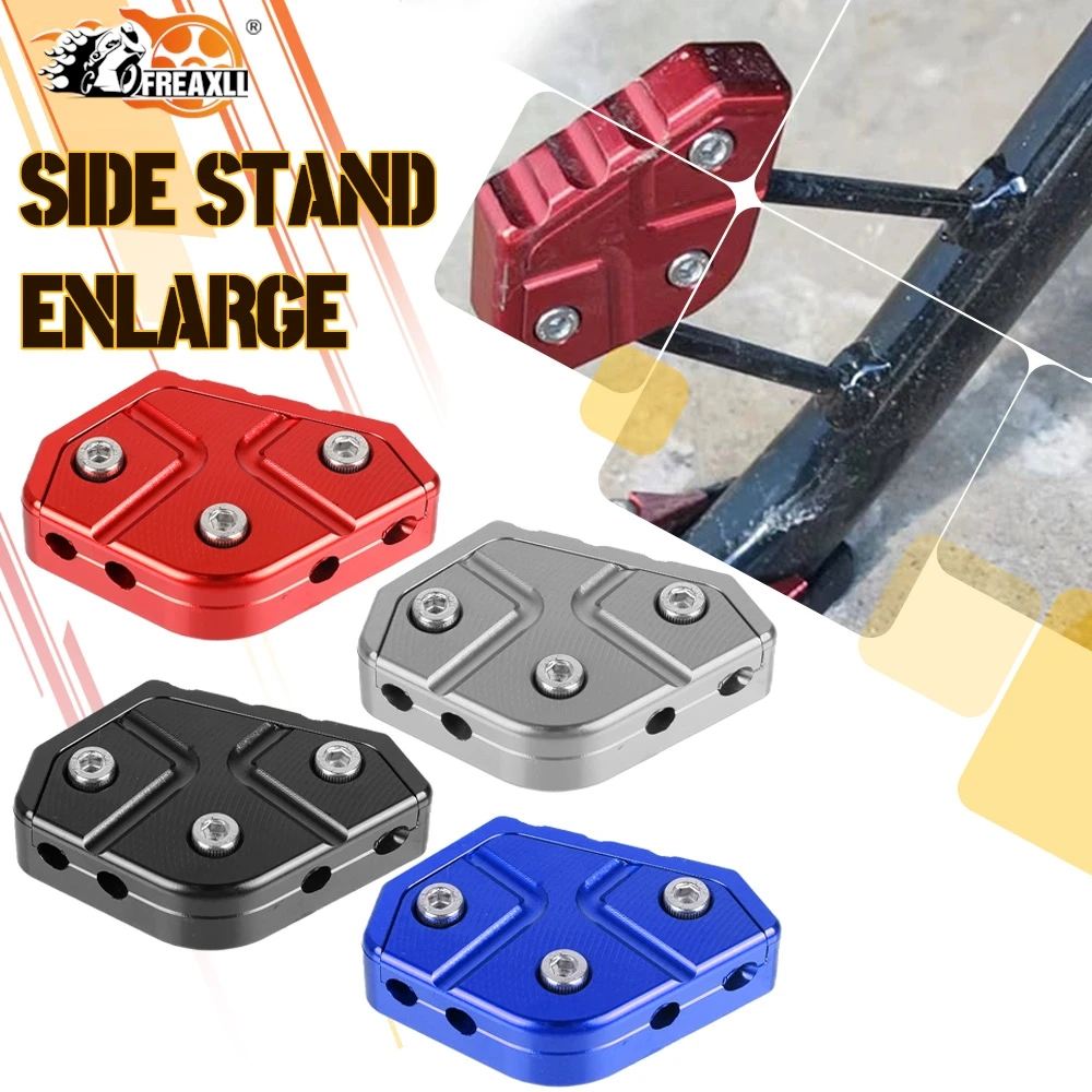 FIT FOR SUZUKI UU125 UY125 UE125 2020-2021-2022-2023 Motorcycle CNC Foot Side Stand Kickstand Enlarger Base Support Accessories