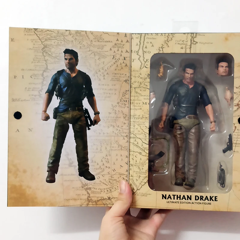 NECA Uncharted 4 A thief\'s end NATHAN DRAKE Action Figure Model Toys Collectable Doll Creative Present For Kids