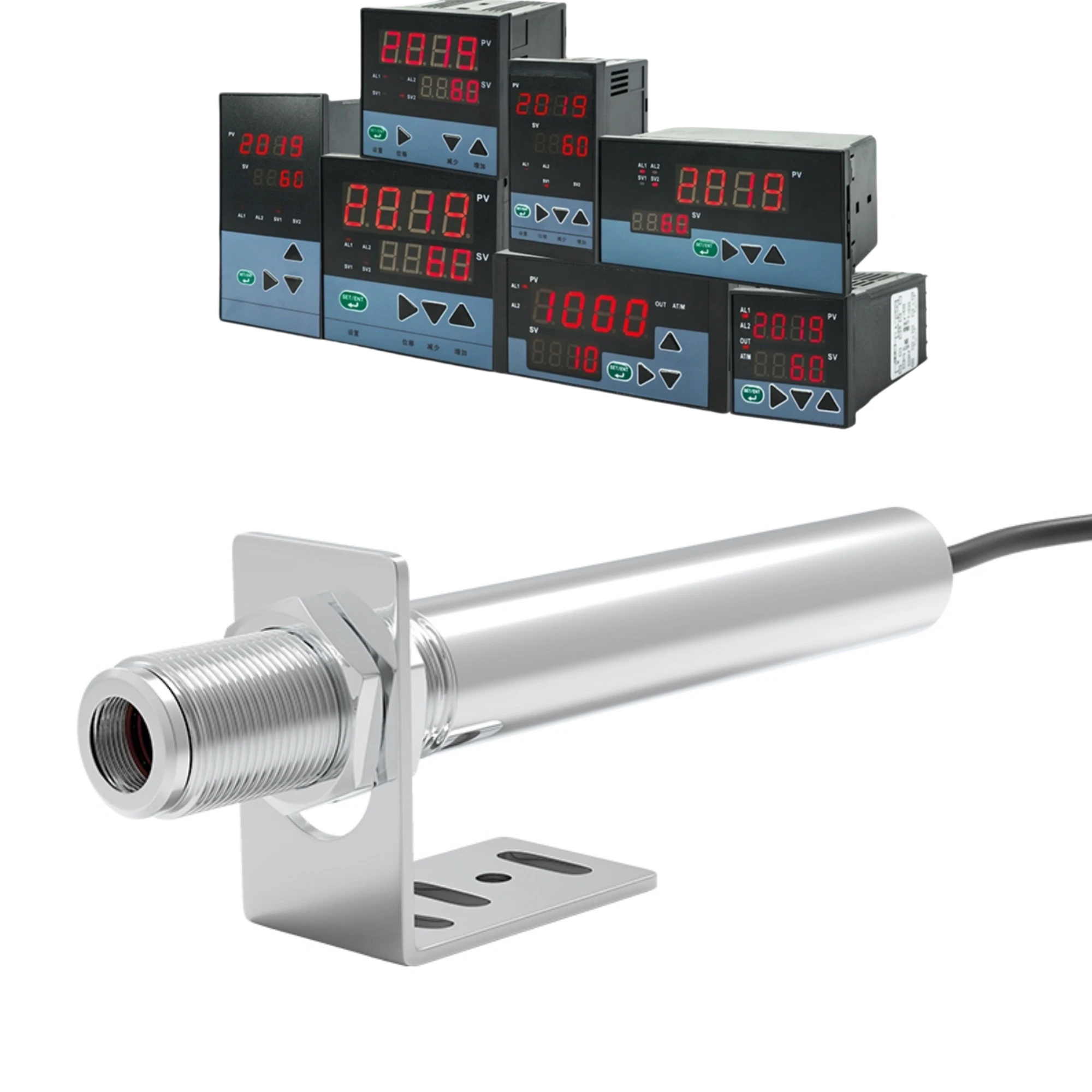 AI China Supplier Non Contact 300cc-2200cc Degree Range Industrial Infrared Temperature Sensor