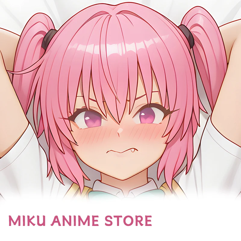 Dakimakura Anime Nana Asta Deviluke To Love Ru Double sided Print Life Size Body Pillow Case Cover Pillowcase