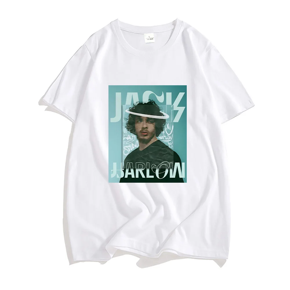 Jack Harlow T-shirts Funko Pop RAPPER Short Sleeve Tee-shirt for Summer Cotton Casual Tshirt  Ropa Hombre High Quality Tees Top