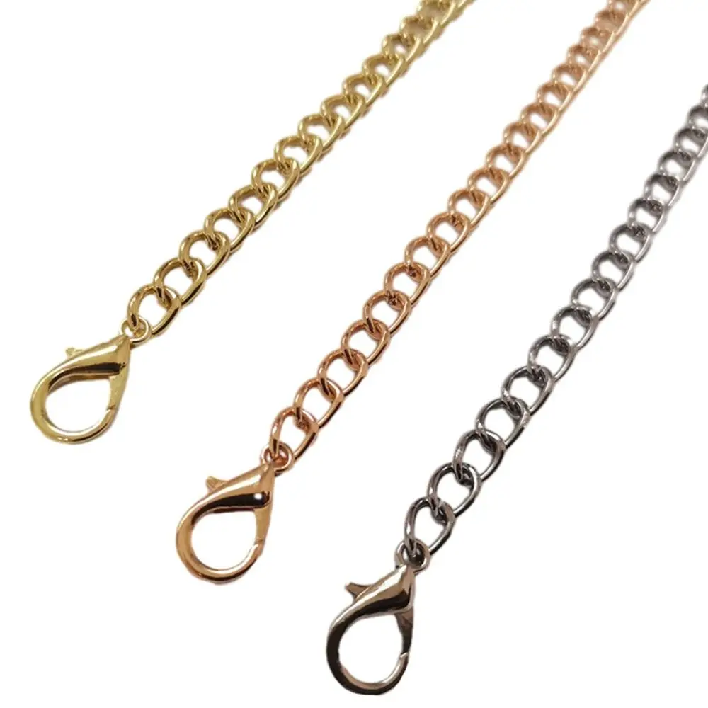 115cm Bag Chains DIY Bag Accessories Replacement Metal Alloy Handbag Handle Chain Purse Chain Belt