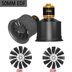 QX-MOTOR 12Blades wentylator kanałowy 50mm EDF QF2611 3300KV 4000KV 4600KV 5000KV CWCCW bezszczotkowy silnik 40A / 50A ESC