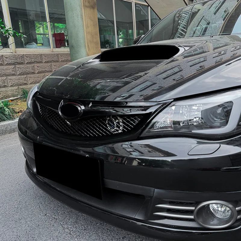 For Subaru Impreza WRX STI 2008-2011 Car Front Bumper Air Intake Mesh Grill Grille Trim Body Kit Exterior Tuning Accessories view 4