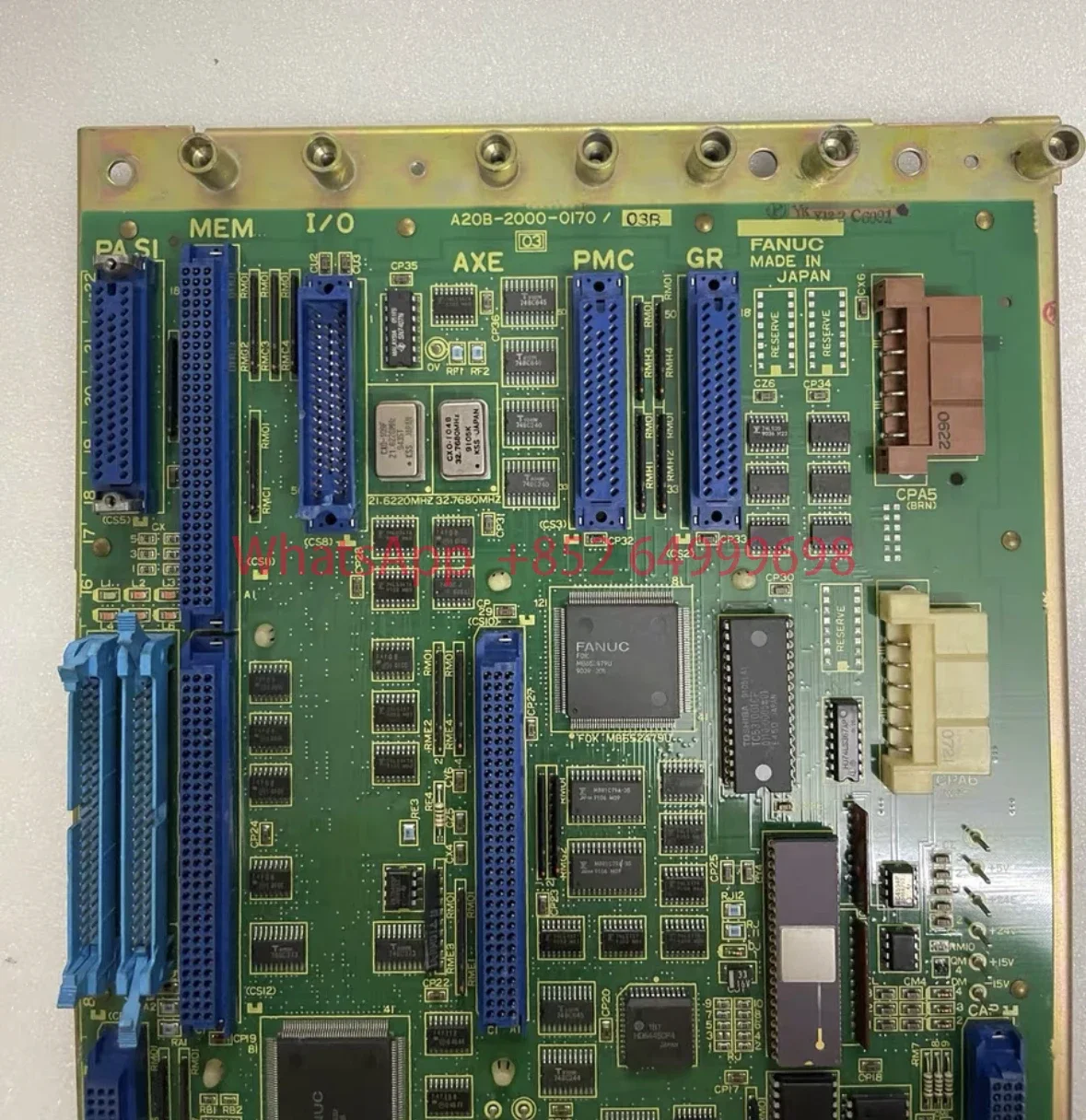 Used A20B-2000-0170 system motherboard