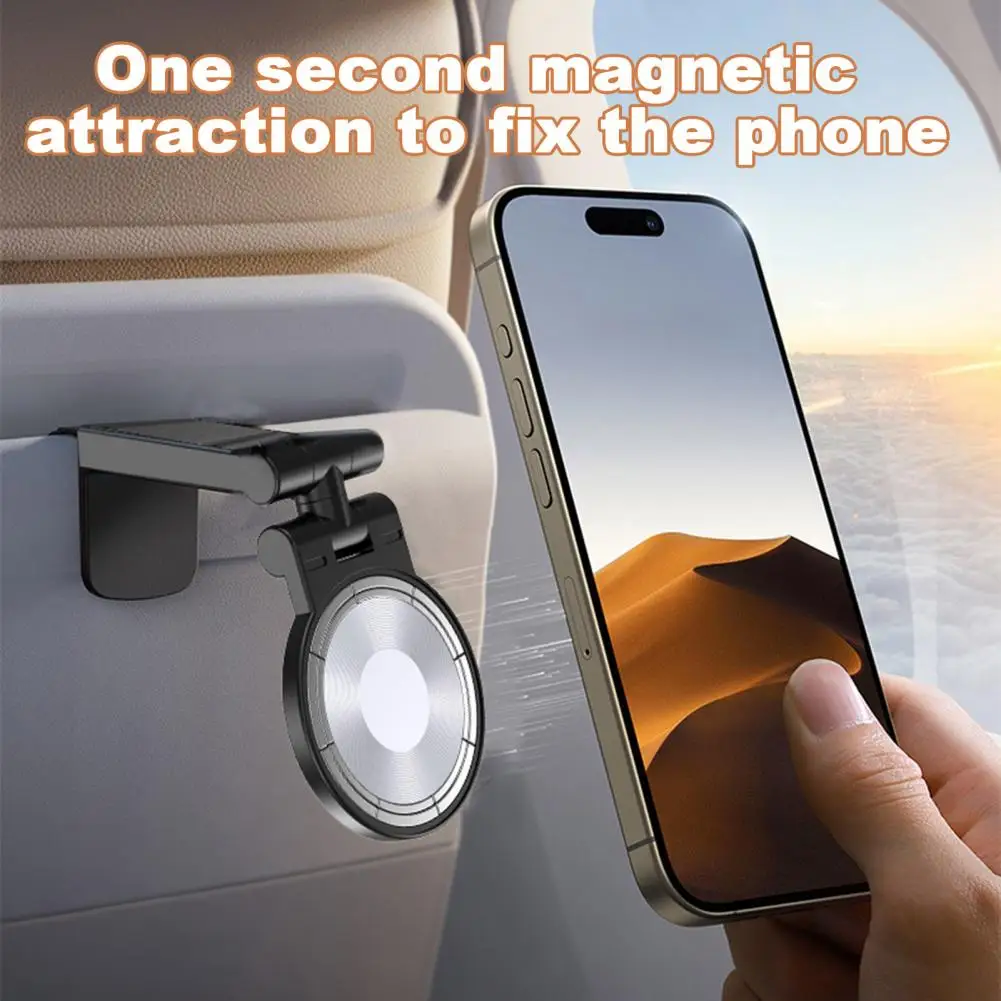 Держатель для телефона в полете, все необходимое для путешествий, крепление для телефона для стола, необходимое дорожное крепление для телефона с супермагнитом для стола в самолете