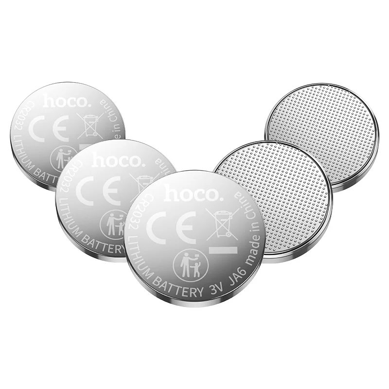 

HOCO 5PCS/set CR2032 CR2025 3V Lithium Coin Battery For Watch Toy Calculator Car Key Remote Control Button Coin Cells JA6 JA7