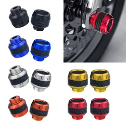 1Pair Motorcycle Crash Protector Aluminum Alloy Wheel Front Fork Frame Falling Protection Pads Sliders Moto Safty Accessories