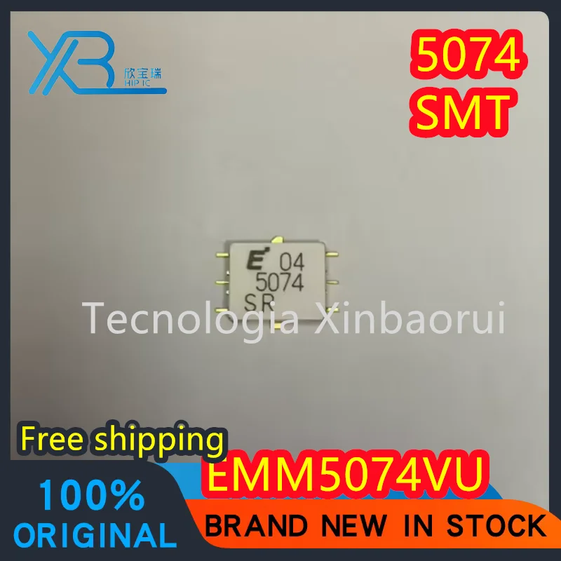 

（1/5PCS）EMM5074VU EMM5074 parts mark 5074 microwave RF power amplifier tube communication module original Free shipping