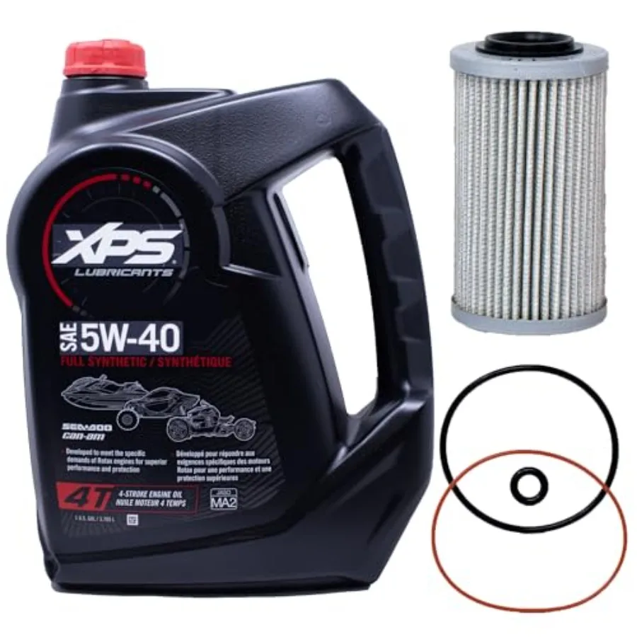 

Edwards Oil Change Kit for All SeaDoo Watercraft PWCs 1500cc or Greater - Complete Maintenance Solution for High-Performance Ma