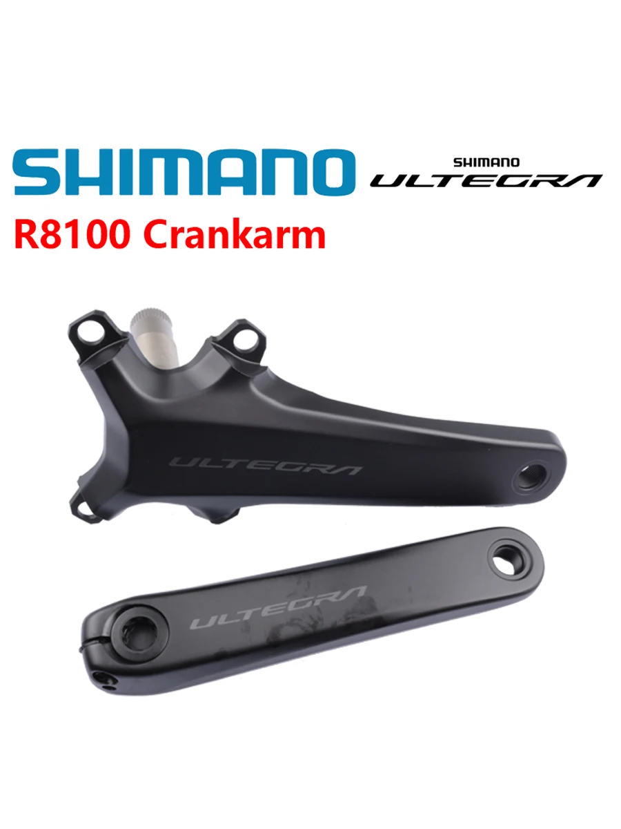 AliExpress Shimano Ultegra FC-R8100 12s Crankarm Right Side/A Pair For Di2 R8170 Groupset 170mm 172.5mm Original Shimano Bike Parts