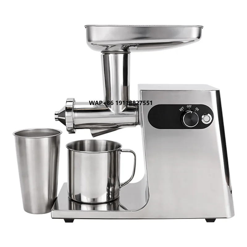 

Автоматическая коммерческая многофункциональная электрическая соковыжималка для зеленой травы, фруктов, овощей и пшеничной соломы, полностью из нержавеющей стали