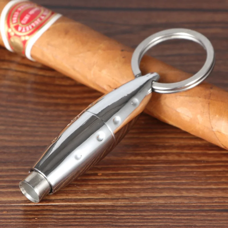 

2026 Cigar Puncher Portable Sharp Cigar Cutter Hole Opener Stainless Steel Cutter Tool