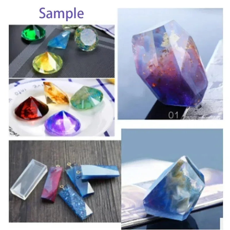 2pcs Plastic Candy Sequins/Paillette Chip UV Resin Filler for Epoxy Resin Jewelry Making Medium Slate Blue 2~20x2~16mm