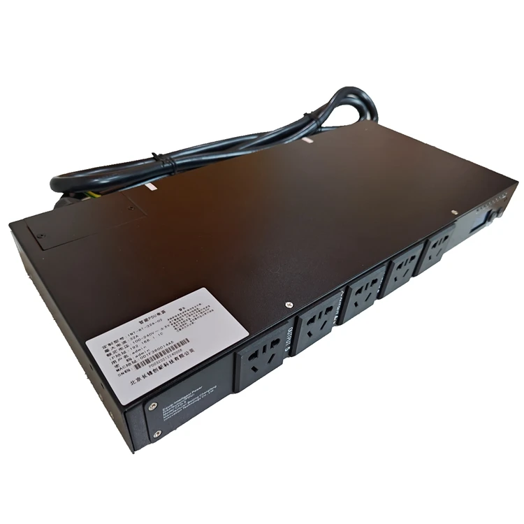 Smart PDU with 4 AC Outlets and 2 Network Ports WiFi 10A Rated Intelligent Power Distributor for Sale Smart Socket
