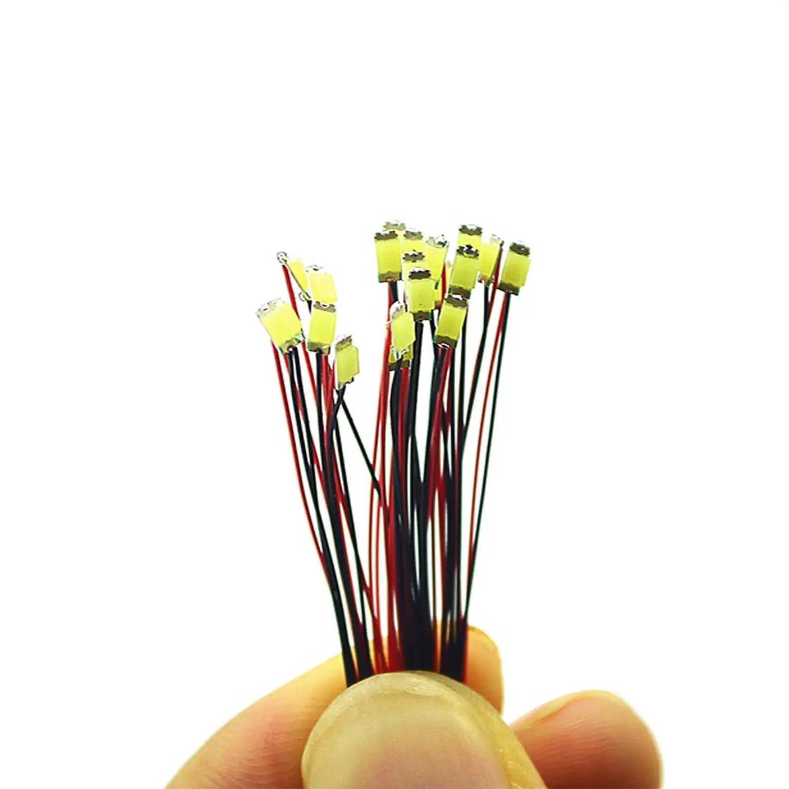 10/مجموعة نموذج قطار سلكي مصباح ليد في الحديقة شارع العمارة طاولة الرمل عمود إضاءة ملحق ديوراما 30 سنتيمتر #6