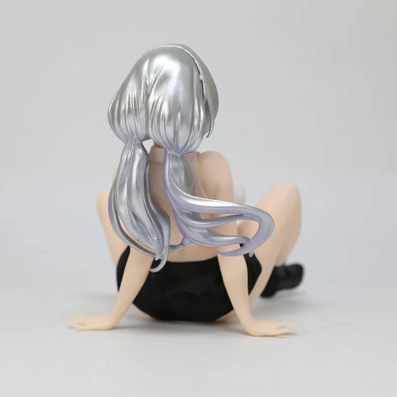 

13cm Jk Uniform Girl Sitting Pose Anime Figure Model Statue Desktop Decoration
