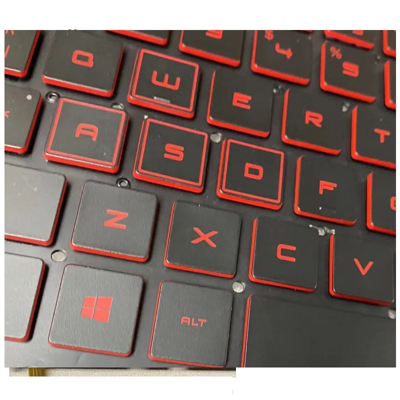 Keycaps Scissor Clip Hinge For HP OMEN 15-DH 15-DC TPN-Q211 C143 15-DC0024 15 DC1058WM DC1018ca Keys Cap Keyboard Keychain