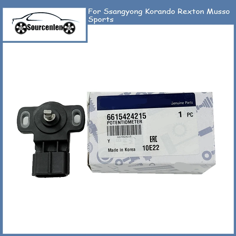

6615424215 66154-24215 Brand New Genuine Throttle Position Sensor For Ssangyong Korando Rexton Musso Sports