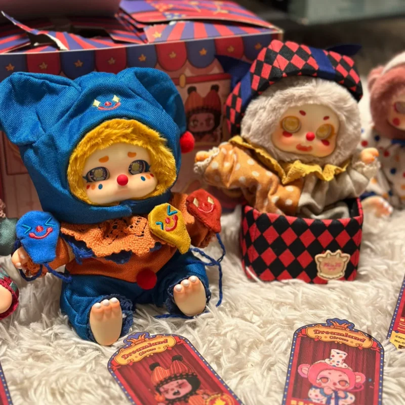 

Подлинная в наличии Super Vitality Factory Sweet Dream Tour Circus Cino, плюшевая виниловая слепая коробка, кукла для девочек, подарки, кукла, украшение