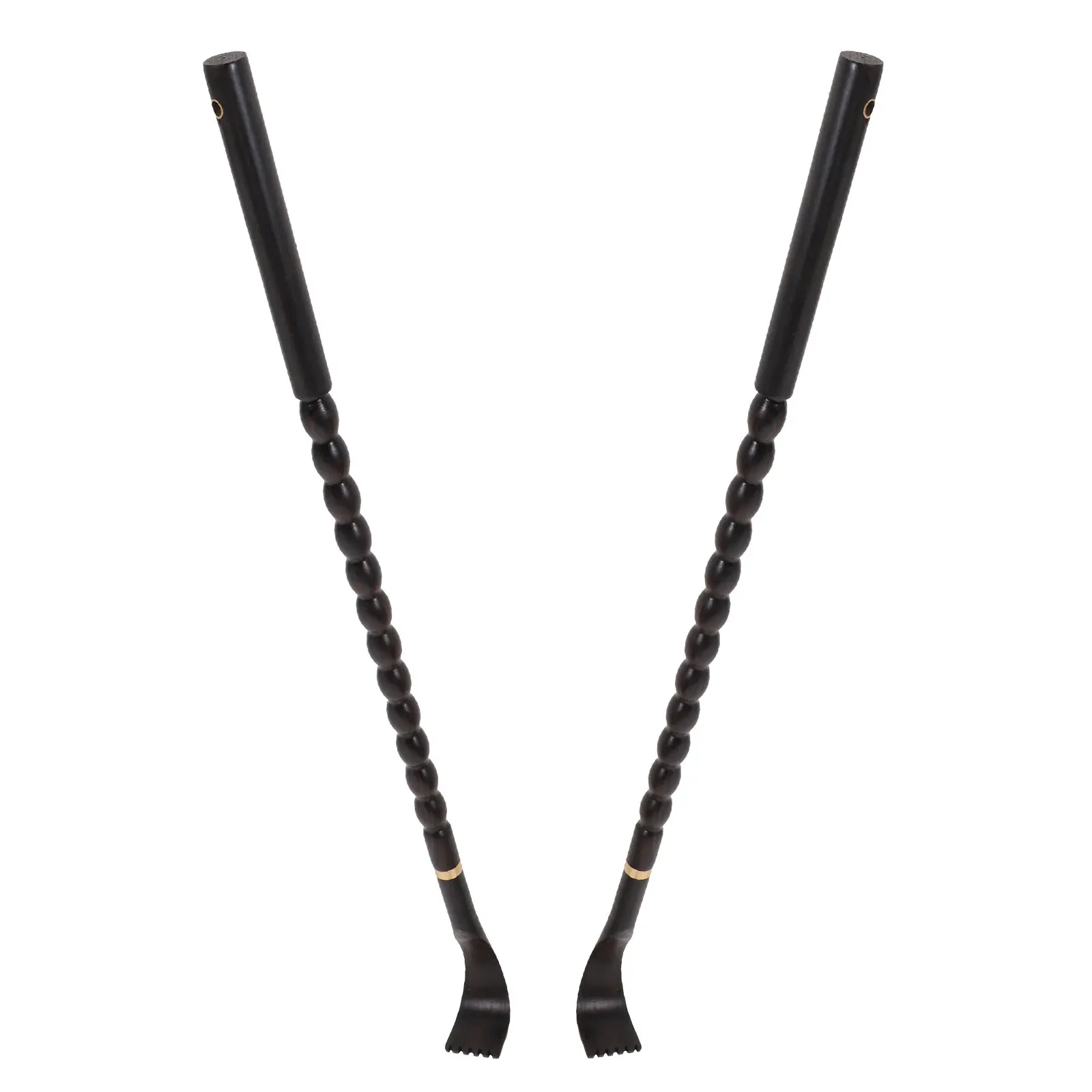 

2 шт. Деревянные массажеры для спины с длинной ручкой, ручные чесалки для снятия зуда, помощник для расслабления дома, в офисе и на улице