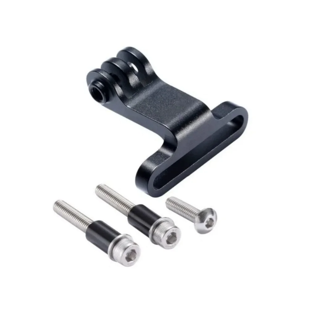 Mountain Bike Action Camera Adapter GoPro Handlebar Mount Stem Bracket Connector Black Aluminum Action Camera Mount
