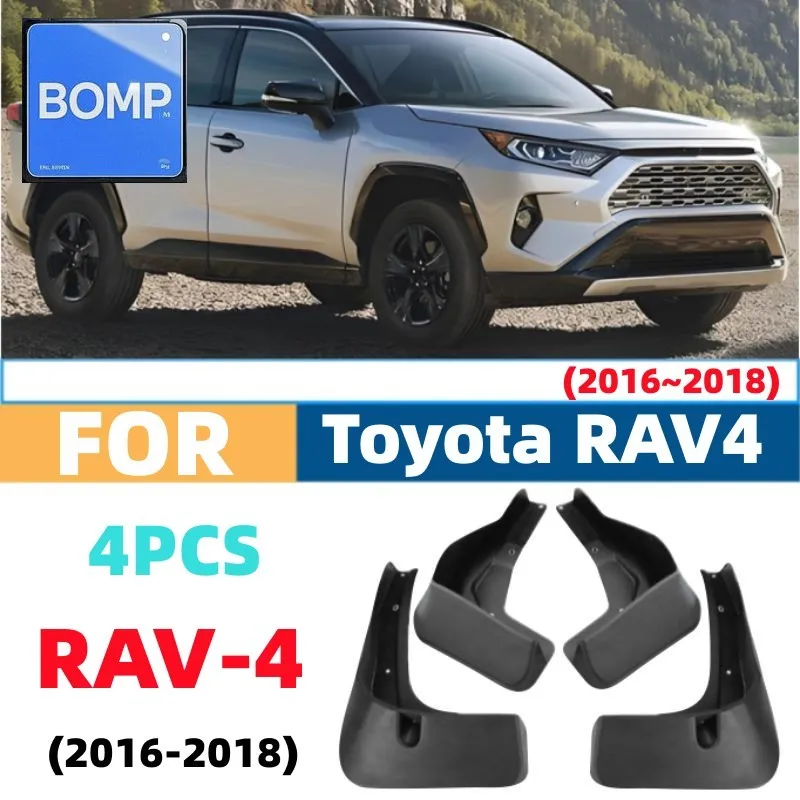 

Fit For Toyota RAV-4 RAV4 2016~2018 Car Mud Flaps Front Rear Wheel Mudguards Original Design Fender Splash Guards Cover Access