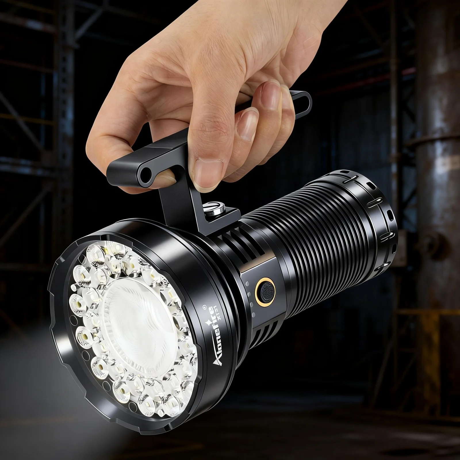 

100w 10000Lumens 31*LED Flashlight Strong Bright Light Ultra Long Endurance High Power Hand Light Outdoor Wilderness Camping