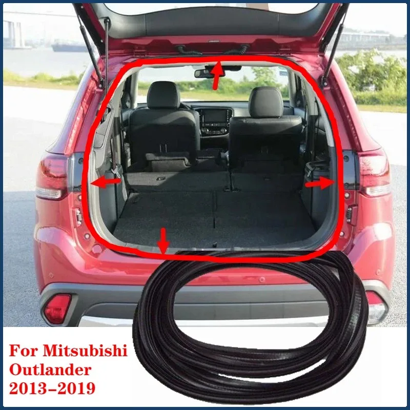 Trunk Lid Tailgate Weatherstrip Seal for Mitsubishi Outlander 2013-2019 –OEM:5815A106 5815A067 –Waterproof Dustproof Rubber Seal