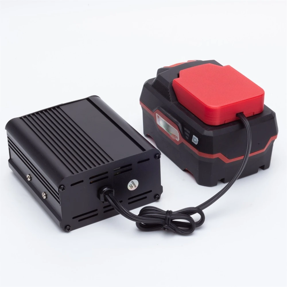 Lie Parkside Battery Estação de Energia Portátil Inversor sem Fio 200w ac w Usb X20v Team Battery