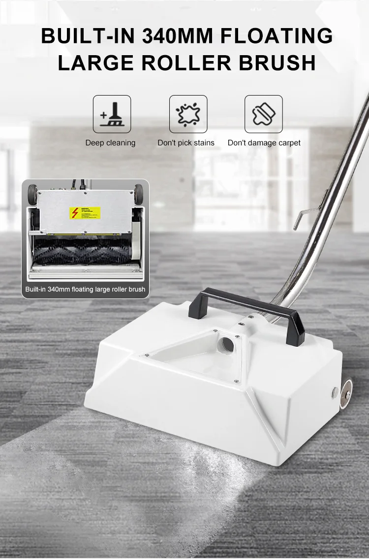 Attrezzature per la pulizia Sala da costruzione a secco Aspirapolvere Vernici Estrattore di tappeti Macchina per la pulizia di tappeti commerciale 110v 220v