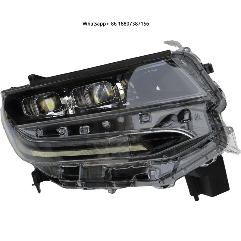 For 2009-2022Toyota Alphard Upgrade LED Dual-Lens Car Headlights 12V Type Bulb