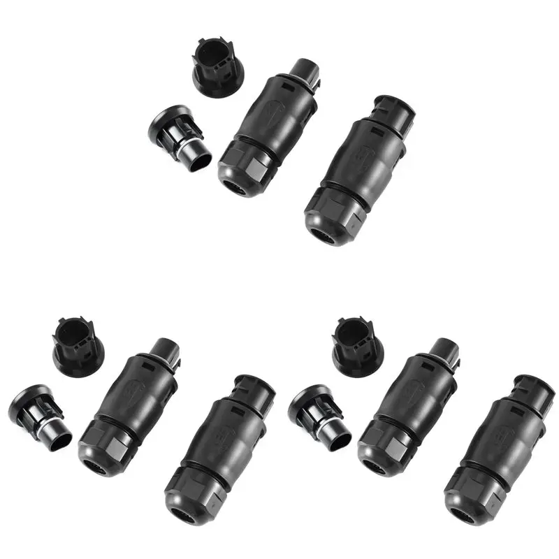 

A02M-12Pcs Bc01 Male + Bc01 Female + Male Plug + Female Plug Male And Female Photovoltaic Connectors For Grid