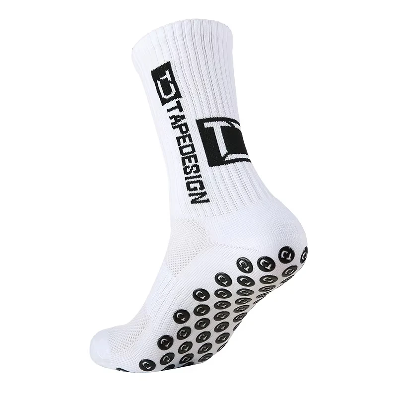 1/4/6 paar maat 36-40 kinder- en dames TC mid-tube gelijmde voetbal antislip sokken voor sporttraining en competitie