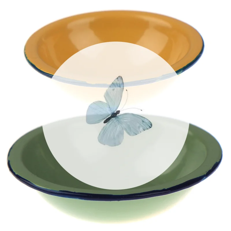 1/12 دمية مصغرة الرجعية أواني الحساء الصغيرة اكسسوارات المطبخ اللعب #1