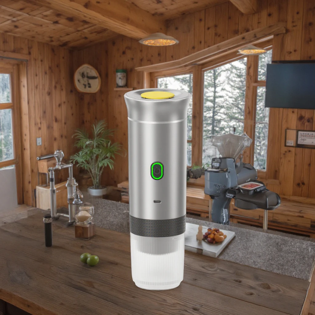 

New Portable Coffee Capsule 20 bar Coffee Machine, Self-heating, Compatible with NS Capsules and Ground Coffee