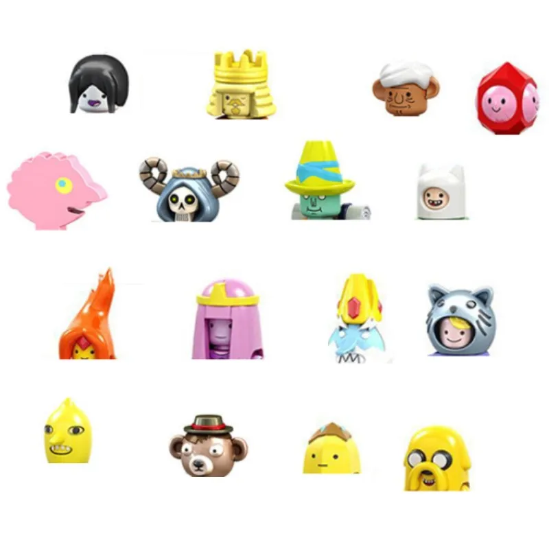16pcs/set Anime Action Figures Kids Toys New Year's Christmas Gift PG8141/PG8140