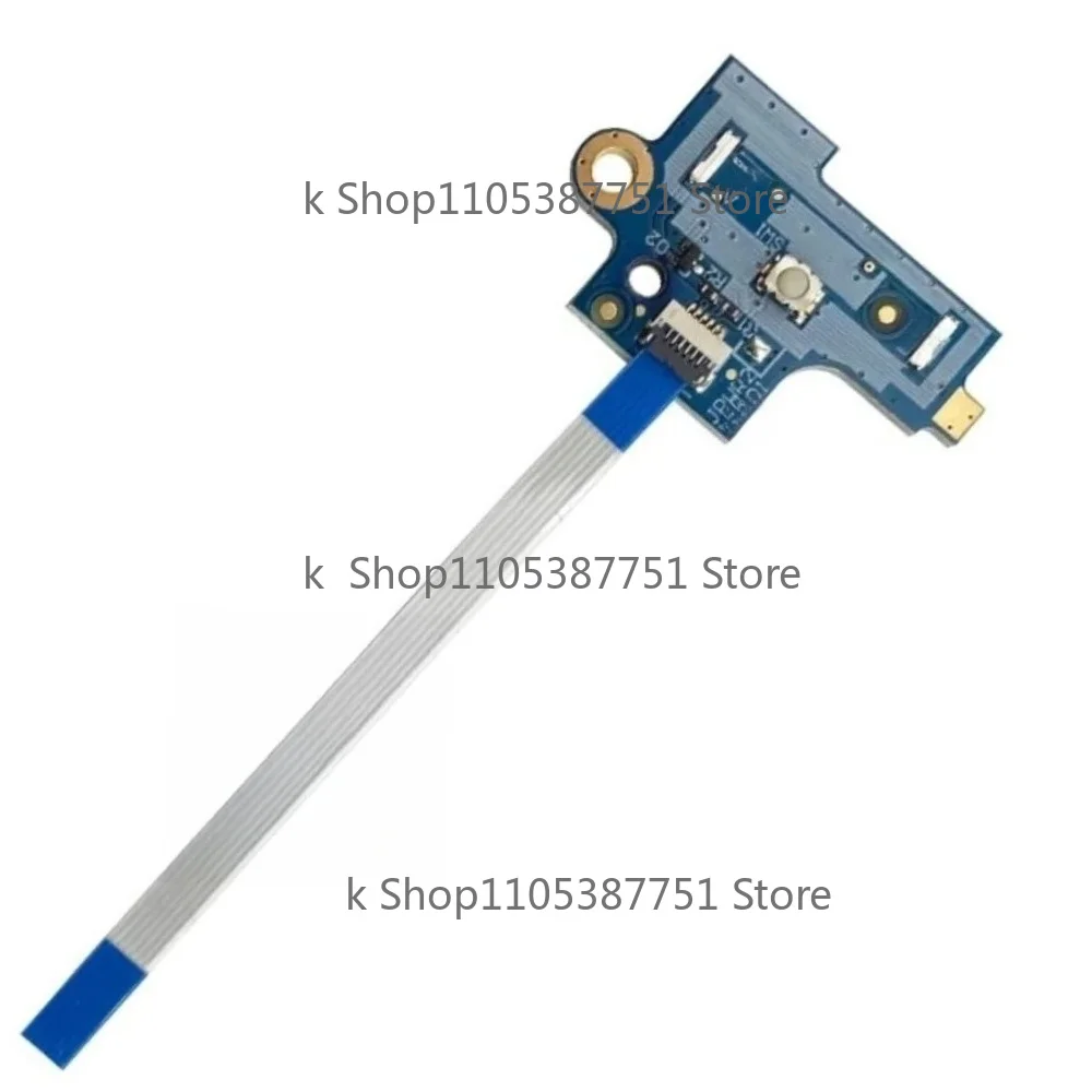 Laptop Power Switch ON-Off Button Board with Cable For HP 15-DK TPN-C141 15-DK0139TX 15-DK006W LS-H464P