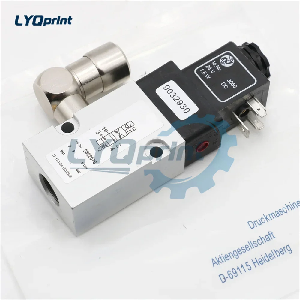 

Heidelberg Solenoid Valve CD74 XL75 Oil Combined Pressure Cylinder M2.184.1101 Printing Machine Air Valve
