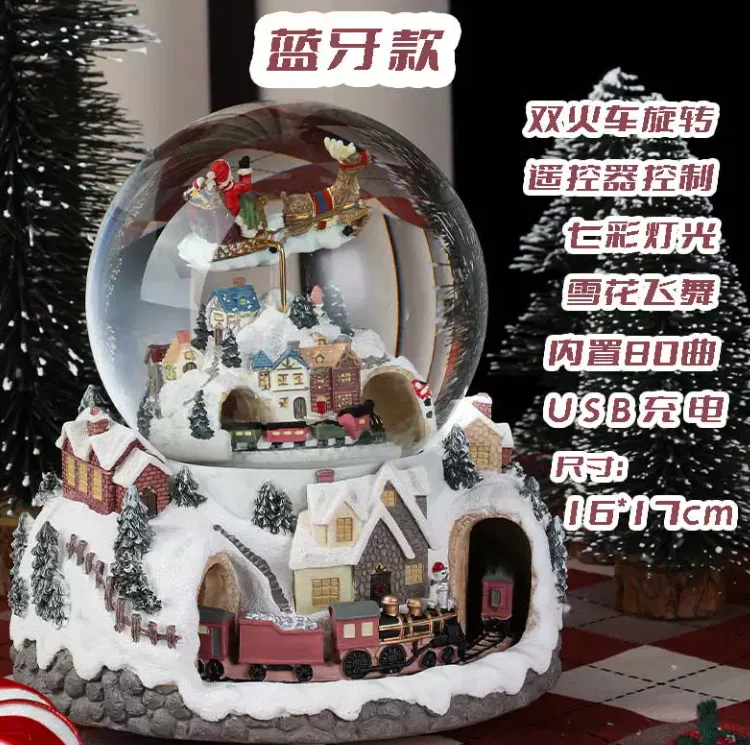Karussell Spieluhr Schneeball  – Snow Globe Musical Bewertung und Preis