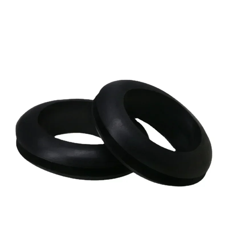 800pcs Grommets Gasket 3mm/4mm/5mm/6mm/8mm/10mm/12mm Double Sided Coil Wire Protective Coil Rubber Seal Ring Cable Ring O-ring