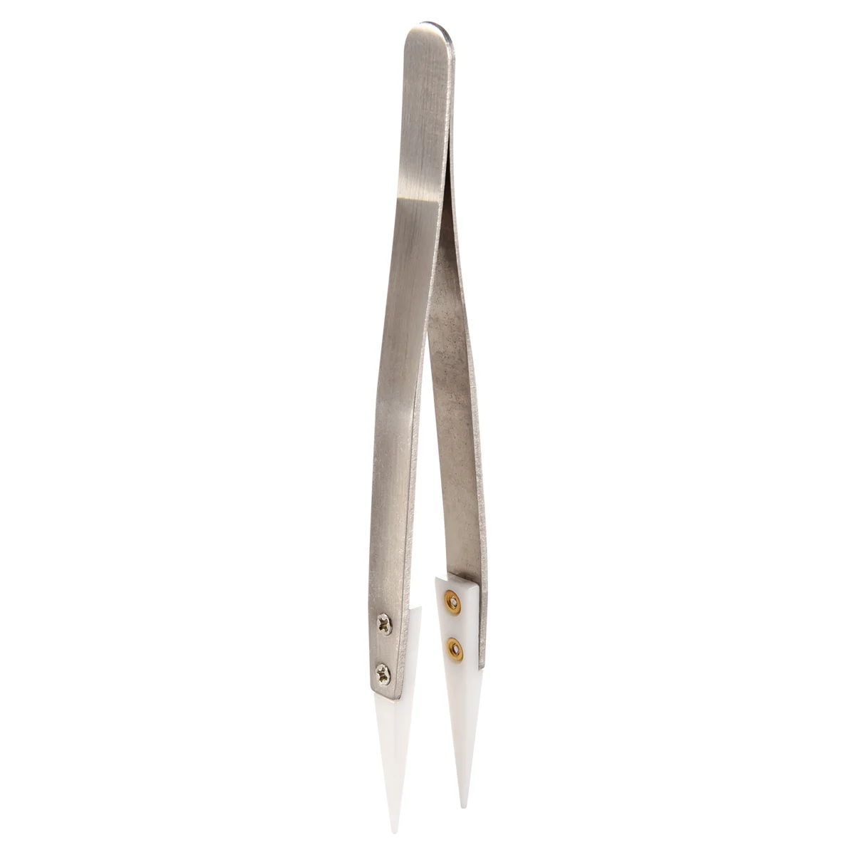 

Ceramic tweezers with stainless steel handle Refractory Acid-resistant Pointed tweezers